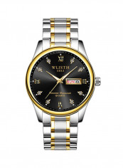 Men's Stainless Steel Calendar Display Quartz Analog Watch NNSB03708204