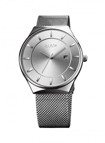 Men's Stainless Steel Pointer Display Analog Watch NNSB03708927