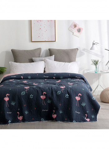 Animal Print Simple Colorblock Blanket Cotton Multicolour 150x200centimeter