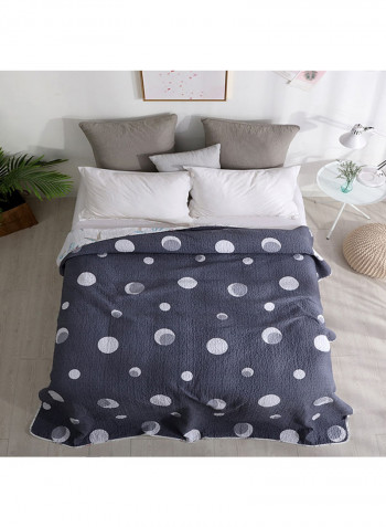 Cotton Simple Print Bedspread Cotton Multicolour 150x200centimeter