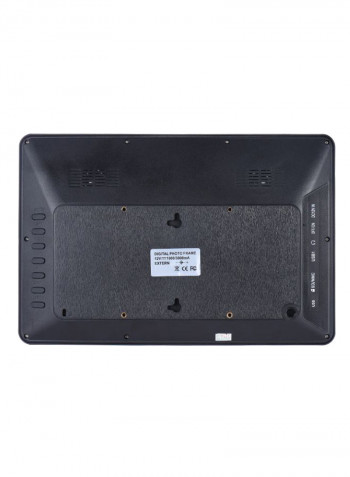Electronic Led Digital Photo Frame Album Kit 12inch Black