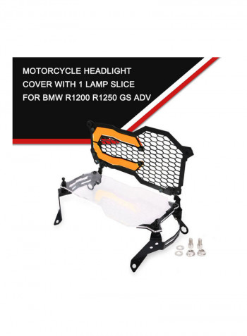 Motorcycle Headlight Headlamp Guard Protective Grill Cover For BMW R1200 R1250 GS ADV