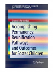 Accomplishing Permanency: Reunification Pathways And Outcomes For  Foster Children Paperback