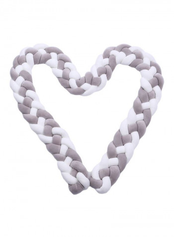 Cotton Braided Crib Bumper