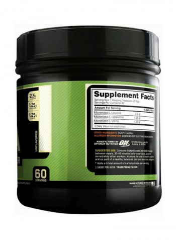 Instantized BCAA Post-Workout - Unflavored - 60 Servings