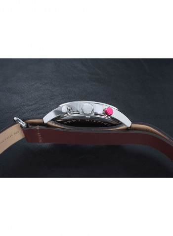 Men's Leather Chronograph Watch 1791188