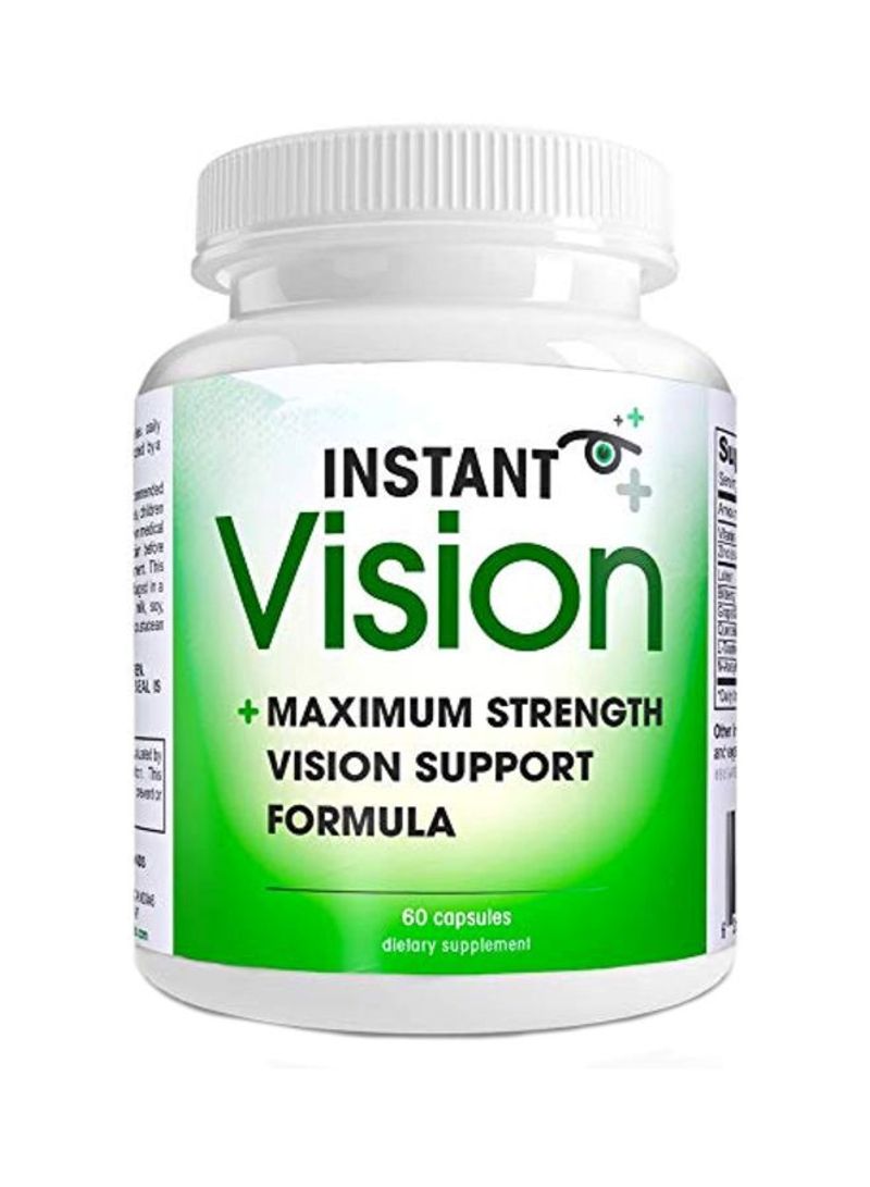 Vision Maximum Strength Vision Support Formula Dietary Supplement - 60 Capsules