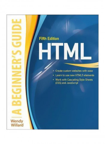 HTML: A Beginner's Guide Paperback 5
