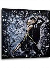 Decorative Printed Wall Clock Multicolour 15x15inch