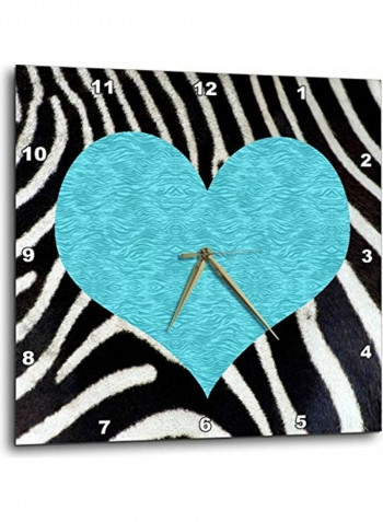 Decorative Printed Wall Clock Multicolour 15x15inch