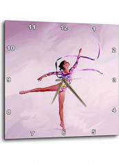 Gymnastic Exercise Wall Clock Multicolour 15 X 15inch