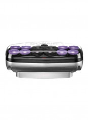Instant Heat Jumbo And Super Jumbo Hot Rollers Black/Purple 12x6.625x6.5inch