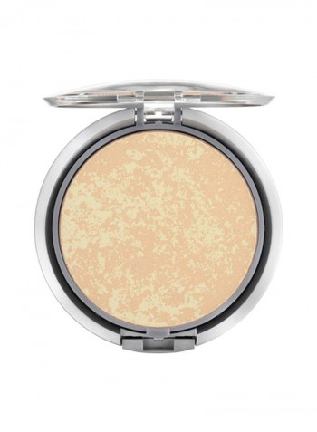 2-Piece Mineral Wear Talc Free Mineral Face Powder With Brush Translucent