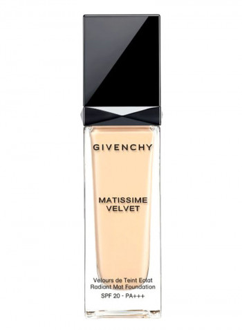 Matissime Velvet Radiant Mat Fluid Foundation SPF20 00 Mat Ivory