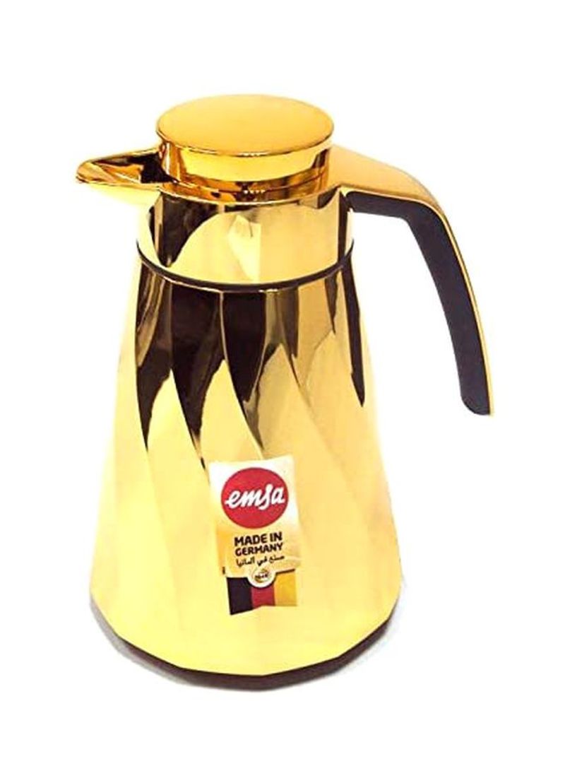 Cone Swirl Flask Gold 1.5L