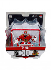 Ed Belfour Chicago Blackhawks Goalie Action Figure 5 x 9.5 x 10.5inch