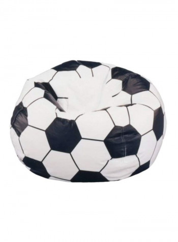 Sports Soccerball Chair Black/White