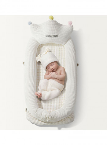 All Season Royal Baby Nest - White