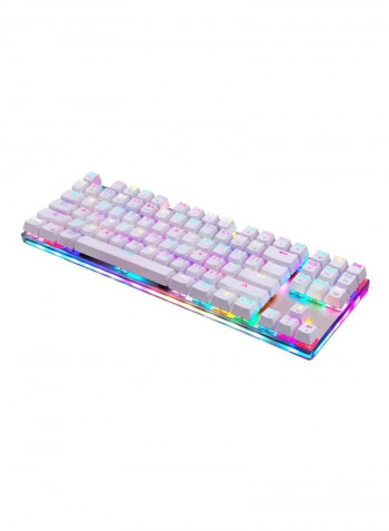 K87S Wired Mechanical Gaming Keyboard White