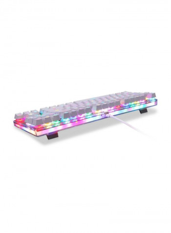 K87S Wired Mechanical Gaming Keyboard White