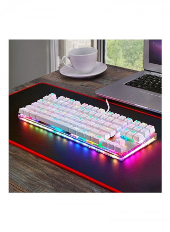 K87S Wired Mechanical Gaming Keyboard White