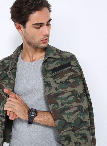 Men's Analog/Digital Watch GA-100-1A4DR