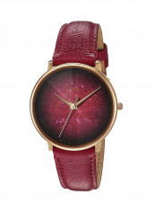Women's Prismatic Galaxy Three-Hand Leather Analog Watch ES4731