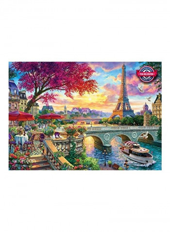 3000-Piece Paris Spring Themed Jigsaw Puzzle Set