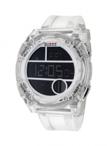 Men's Zip Water-Resistant Digital Watch GW0226G1