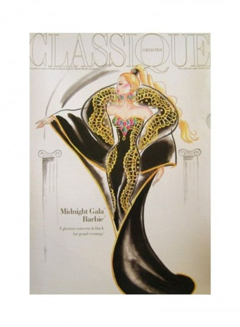 Midnight Gala Doll 3 x 14inch