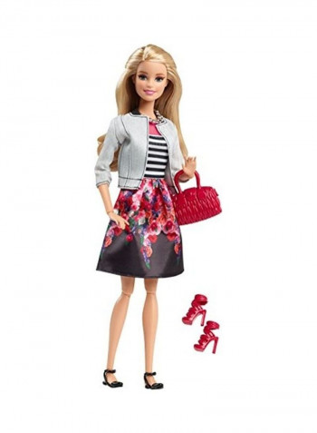 Stylish Doll With Purse And Sandals