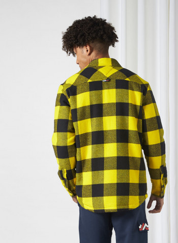 Buffalo Check Flannel Shirt Valley Yellow/Black