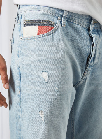 Ethan Relaxed Distressed Jeans Save Sp Lb Rgd Spr Destr