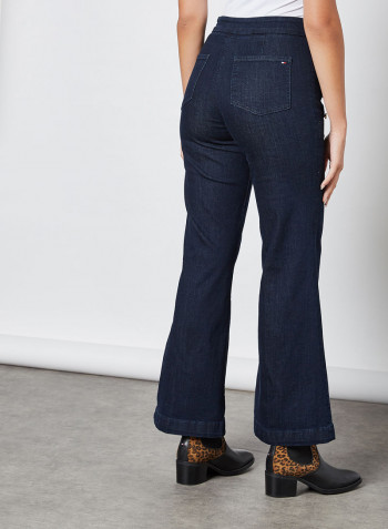 High Waisted Bootcut Jeans Chrissy