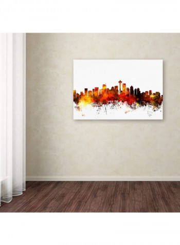 Sea In My Hand Framed Wall Art Multicolour 11 x 11inch