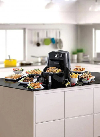 Air Fryer 5, 9-in-1 Multifunction AerOfry with Rapid Air Convection Technology 5 l 1500 W AF550-B5 Black/Silver