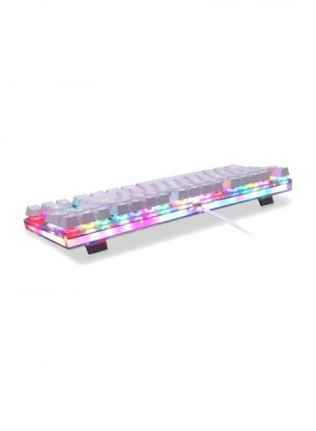 Mechanical Wireless Gaming Keyboard With Backlit White