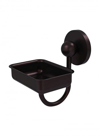 Wall Mounted Soap Dish Black 4.5x3.5x6inch