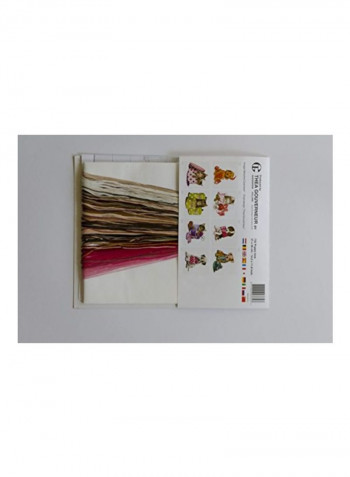 16 Counted Stitch Kit Grey/White/Brown