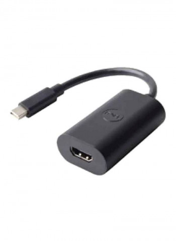 C2G 8-Pin DisplayPort to HDMI Convertible Adapter 8inch Black