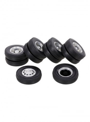 6-Piece Tractor Wheel Truck For Tamiya 1:14