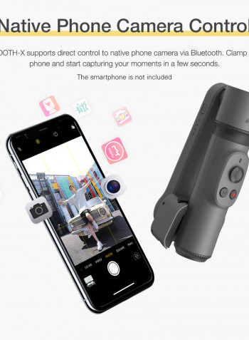 Portable Handheld Smartphone Stabilizer Grey