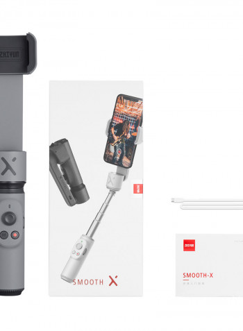 Portable Handheld Smartphone Stabilizer Grey