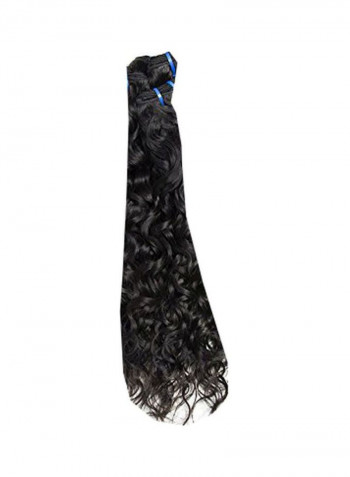 3-Piece Wavy Hair Extensions Black