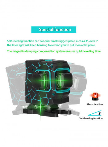 Multi Functional 3D Laser Level Set Multicolour