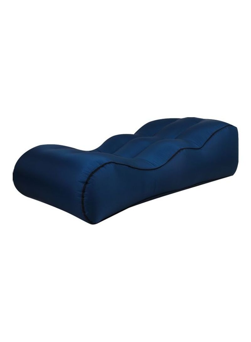 Outdoor Portable Inflatable Sofa Navy Blue
