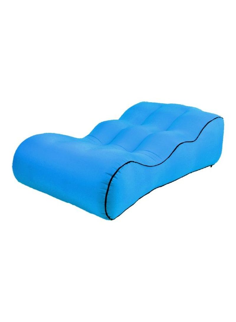 Outdoor Portable Inflatable Sofa Sky Blue