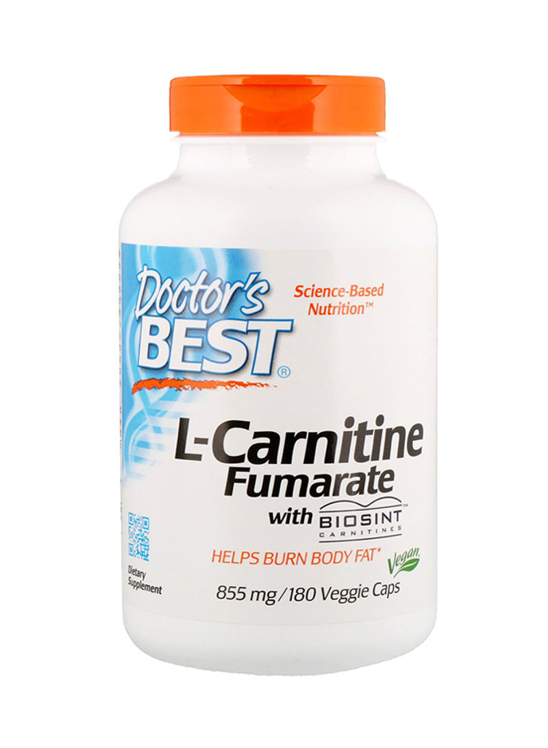 L-Carnitine Fumarate With Biosint Carnitines 855 Mg-180 Veggie Caps