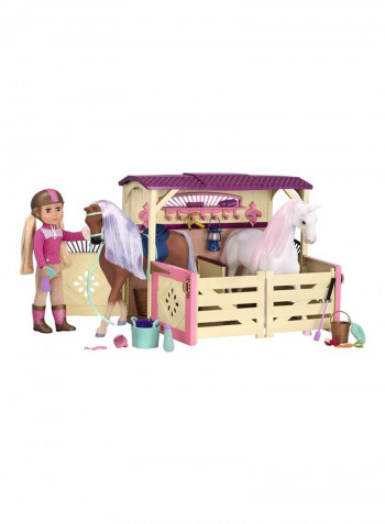 All Asparkle Acres Horse Stable Playset GG57000Z