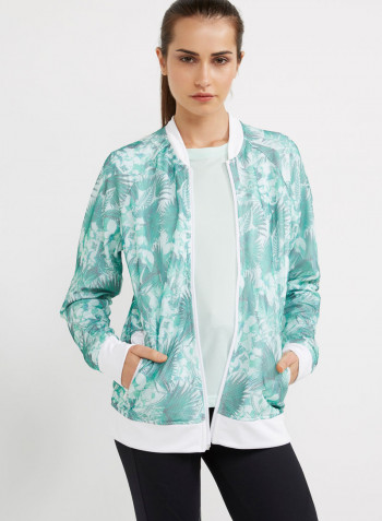 Mesh Jacket Jungle Print